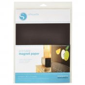 silhouette adhesiv magnet paper